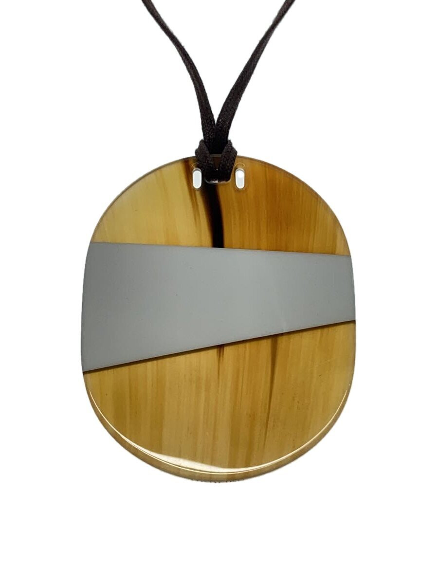 Hermes Necklace/-/Top Included/Ladies/Buffalo Horn/Pendant 345