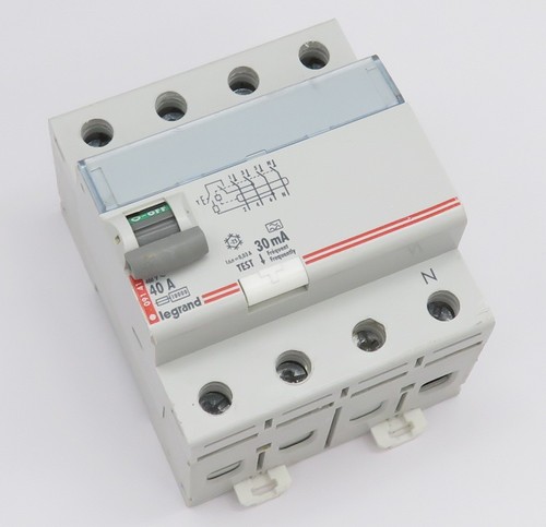 Legrand DX FI Circuit Breaker 09141 Residual Current Circuit Breaker Type A 40A 30mA 4p