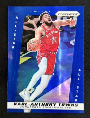 2024-25 Prizm Deca Karl-Anthony Towns Blue Prizm /149 All-Star Knicks #263