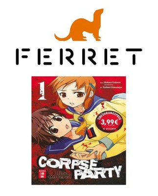 Manga: Corpse Party Blood Covered Band 1 Deutsch Egmont Manga Anime Horror