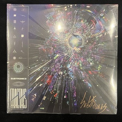 SIGNED - SUBTRONICS FRACTALS ~ GATEFOLD VINYL (CLEAR RADIAL SPLATTER)