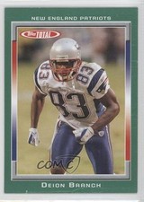 2006 Topps Total Deion Branch #412 0c4