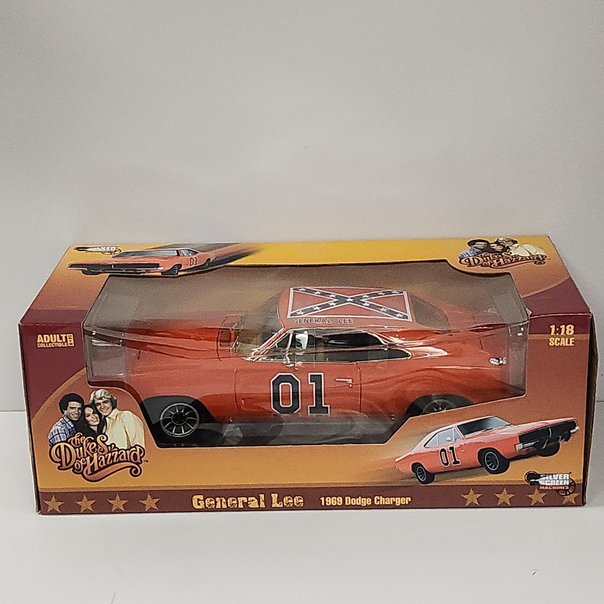 Auto World 1969 Dodge Charger 1:18 Scale Diecast Model