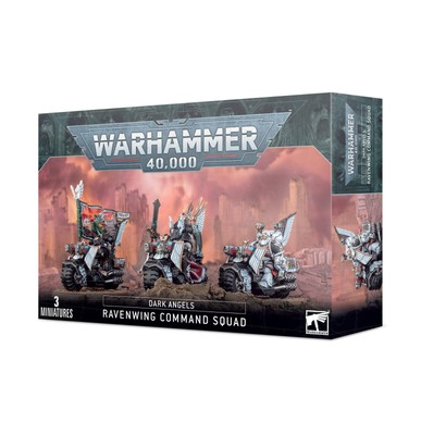 Warhammer 40,000: Dark Angels - Ravenwing Command Squad GW 44-11 NIB