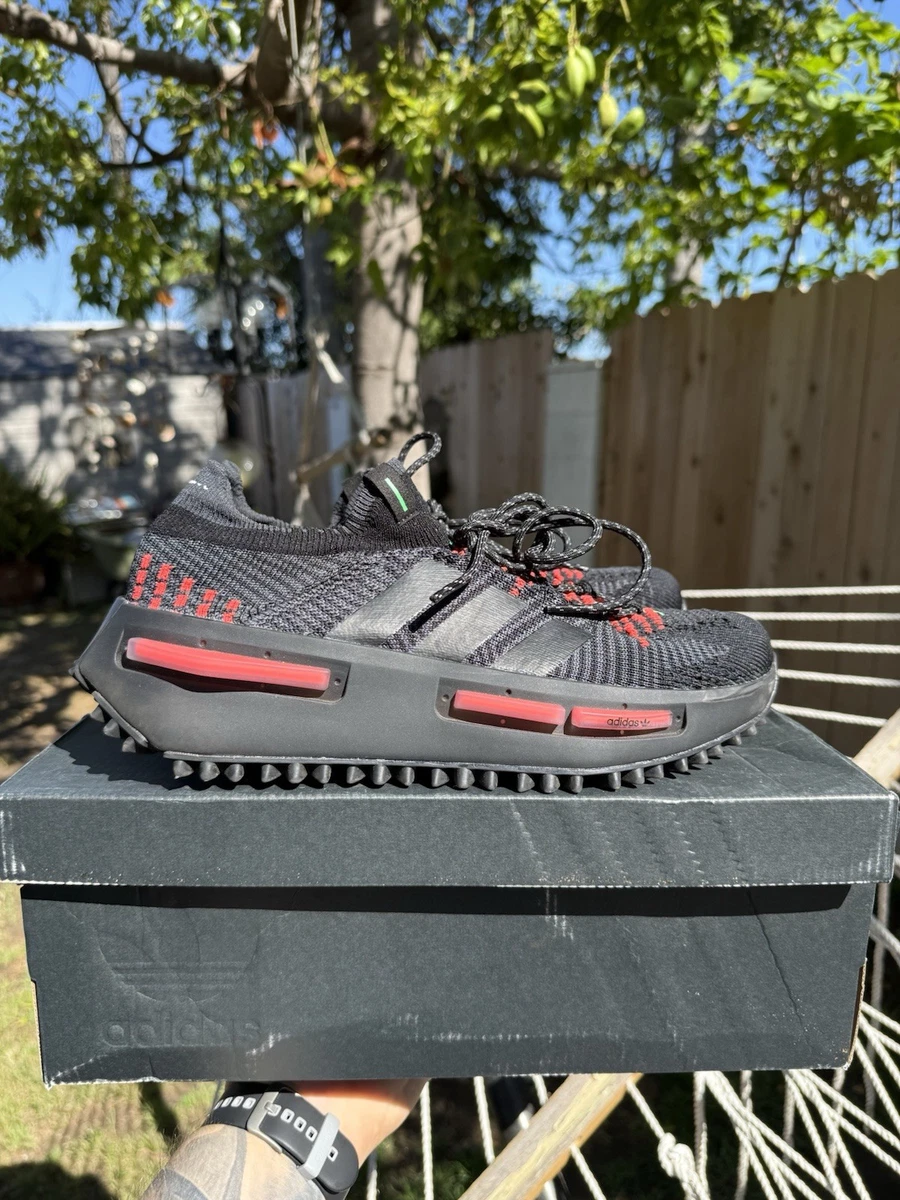 Adidas NMD_S1 Black Orange Lime for sale | eBay
