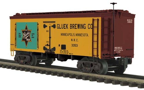 Coche frigorífico MTH 20-94355 calibre O Gluek Brewing Co. 36' lado de madera #3353 EX/caja | Zustand: Used