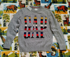 NWT Gap Kids Intarsia Wool GAP Sweater Winter Holiday Size Youth M Boys