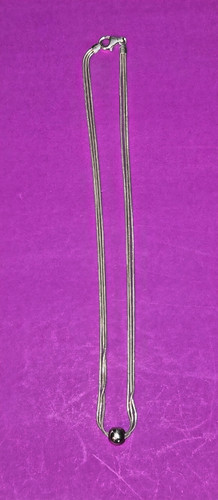 Silpada 16" Sterling Silver Thoreau 3 STRAND STERLING SILVER Necklace N0914
