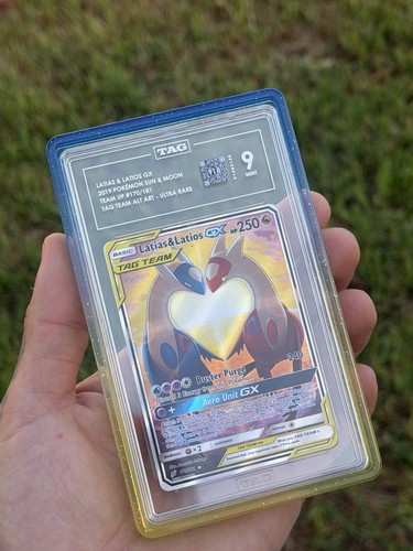 Latias & Latios-GX graded TAG 9 for sale on eBay