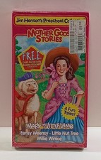 Jim Henson's Mother Goose Stories: Mary Had a Little Lamb VHS, 1995 NEW