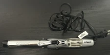 Conair Steam N Shine 1 1/2" Hot Curling Iron Adjustable Temp With Mist WORKING