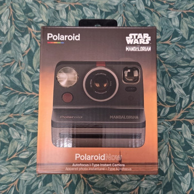 Polaroid Now i-Type Star Wars The Mandalorian Edition Instant Camera Black