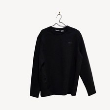 Eddie Bauer Tech Crew Sweatshirt Men  s Black Long Sleeve Pullover XL