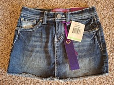 New With Tags VIGOSS girls Size 8 Denim Skirt