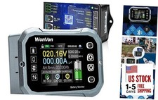 Battery Monitor with Shunt 400A 0V-120V Battery Monitor for RV Motorcycle