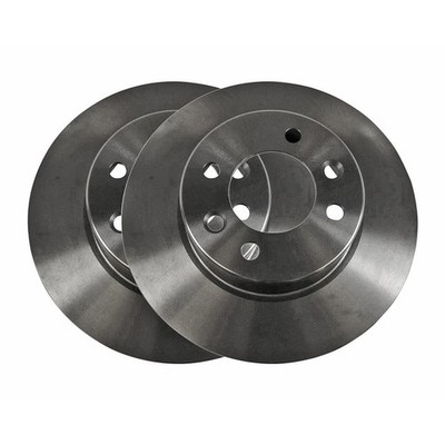 BREMSSCHEIBE SATZ HINTERACHSE FÜR RENAULT FUEGO 136 ESPACE J11 J S63 18 VAICO
