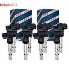 8x BOSCH Z&uuml;ndspulen f&uuml;r Mercedes-Benz S-Klasse W222 V222 X222 SL R231 500 63
