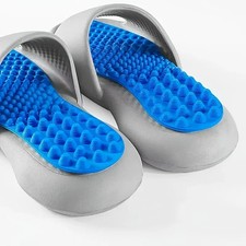 High Elasticity Shock Absorbing Massage Shoe Insoles | Pair for Men and Women, S