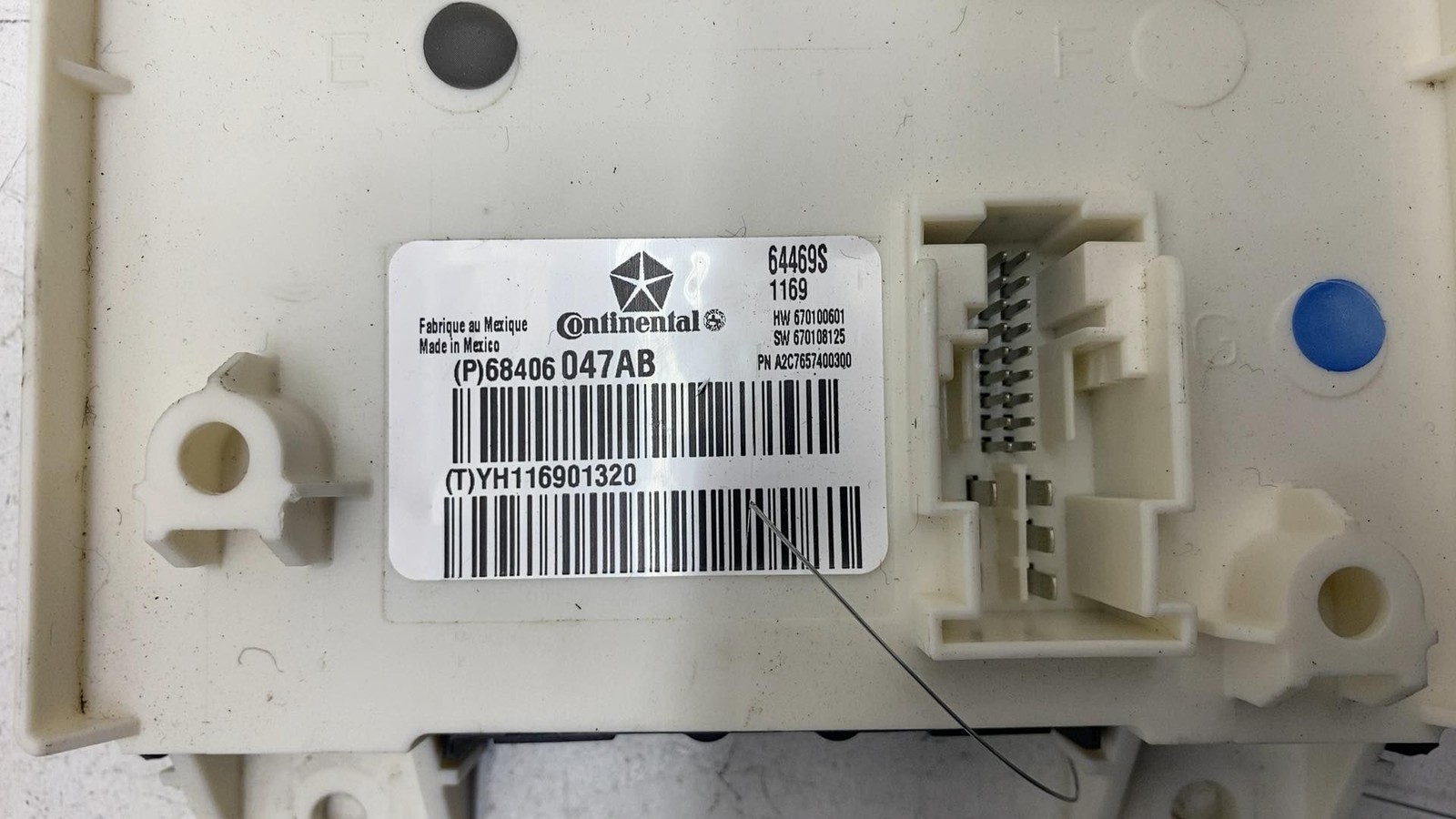 ⭕ 2020 Maserati Ghibli Cabin Body Computer Control Module Unit BCM 68406047AB
