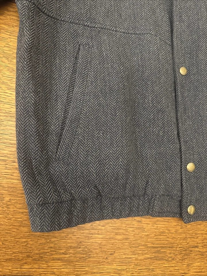 Pendleton Men’s Wool Jacket Coat Gray Full Zip Thinsulate 3M Plaid Large - Image 4 of 4