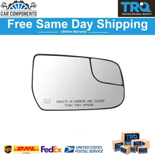 New Mirror Glass Power Heat w/ Mounting Bracket Right Side RH For Chevy GMC