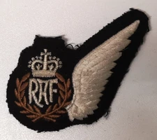 RAF Royal Air Force WSO/WSOP Half Wing Brevet Badge