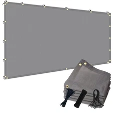 90% 10x30ft Sun Shade Cloth for Outdoor Deck Backyard Patio Garden Pergola Co...