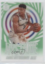 2019-20 Panini Illusions Mystique Emerald Giannis Antetokounmpo #6 2l8