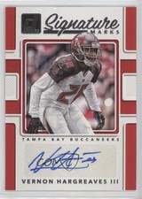 2017 Panini Donruss Signature Marks Vernon Hargreaves III #SM-VH3 Auto 0n25