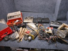 Large Vintage Lot of RC Plane Controls and Parts huge lot Accessories.