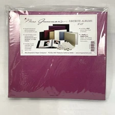 Mrs. Grossman's Favorite Albums 8" x 8" Scrapbook bonus stickers Ruby New