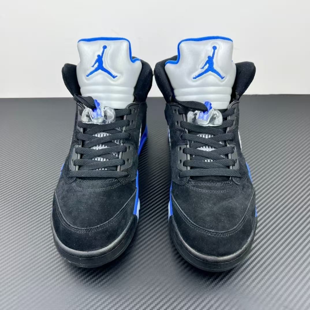 Size 9.5 - Jordan 5 Retro Mid Racer Blue for sale online | eBay