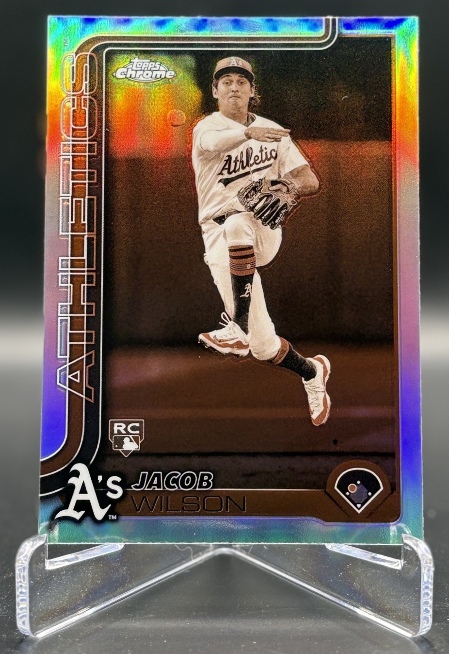 Jacob Wilson 2025 Topps Chrome #96 Sepia Refractor Price