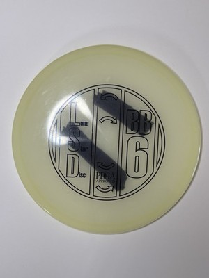 Lone Star Discs BB6   Glow Plastic   Inked and Thrown