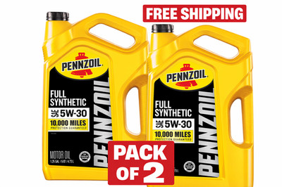 Pack of 2- Pennzoil 5W-30 Full Synthetic Motor Oil, 5 Quart