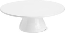 10''Porcelain Cake Stand, Round Dessert Stand,Cupcake Stand for Birthday Parties