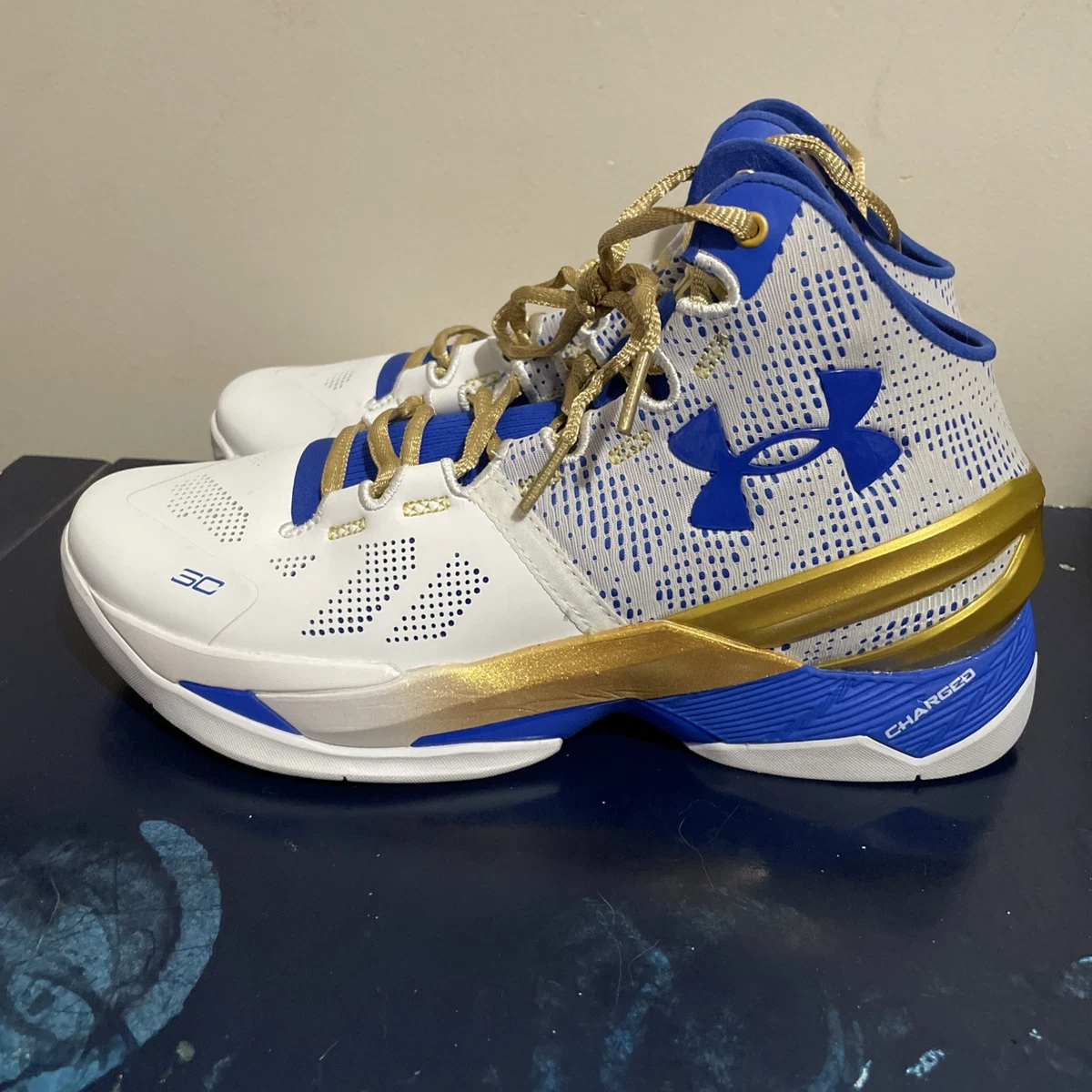 Under Armour Curry 2 Retro 2024 Gold Rings for sale | eBay