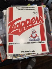 1981 Edmonton Trappers Baseball Yearbook
