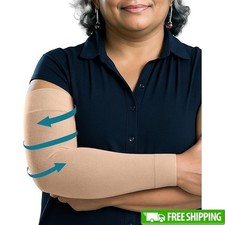 Compression Arm Sleeves Medical Fit Lymphedema Swelling UPF 50 New