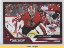 2016-17 Upper Deck Compendium Red Scott Darling #62 READ s2x