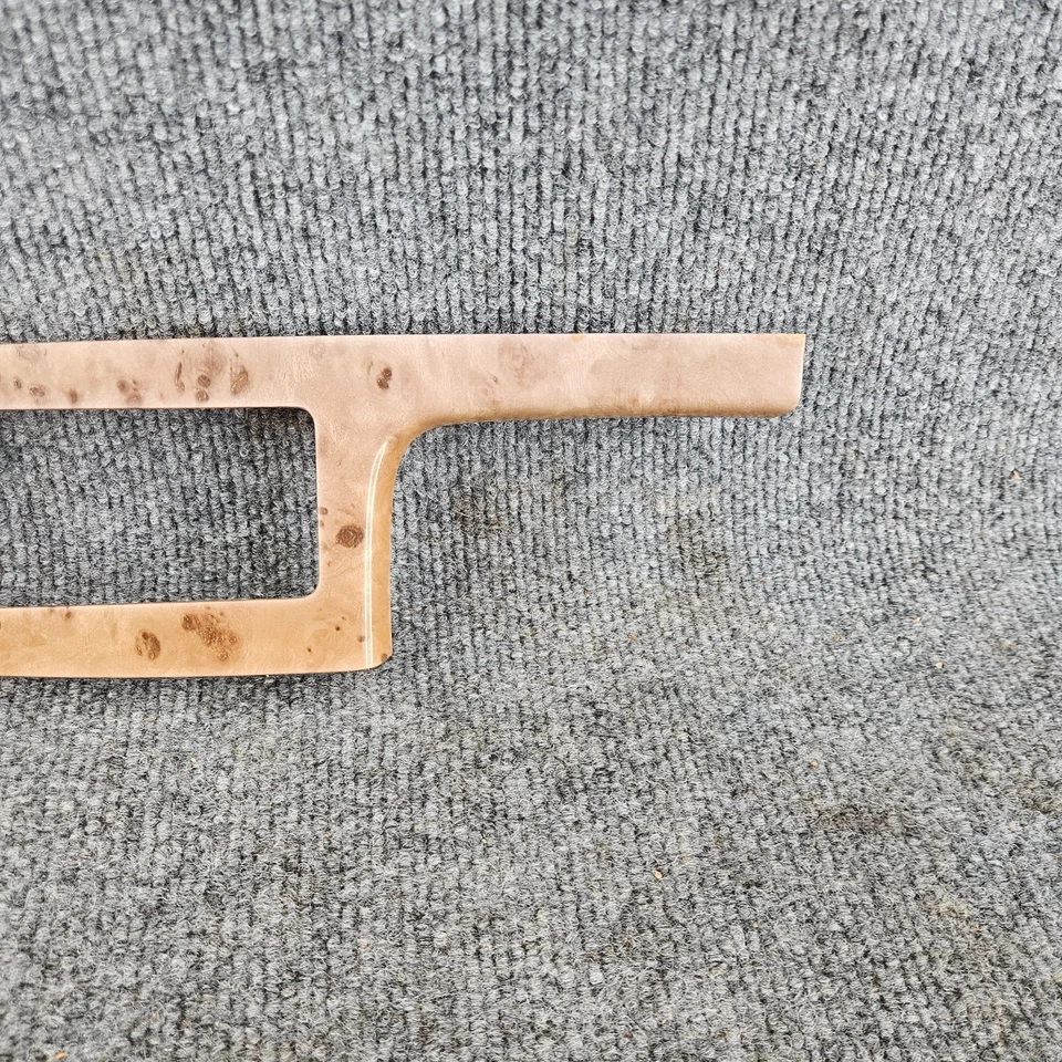 2003-2007 Honda Accord Driver Master interruptor de janela de energia moldura acabamento grão de madeira - Imagem 3 de 4