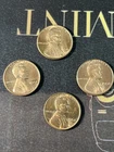 wheat penny lot 4 Wheat Pennie’s VF UNC