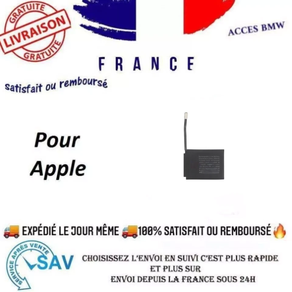 Batterie Battery Akku pour Apple Watch Series 9 (45mm)