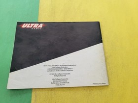 Nintendo NES Instruction Manual Cyber Stadium Series Base Wars