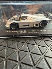 Sauber Mercedes C9 63 Le Mans Winner 1989 Silver 1/43 Model