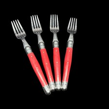 4 Jean Dubost LAGUIOLE RED Stainless France 8...