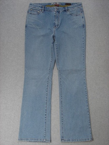SD13433 **INDIGO PALMS** DALLAS MIDRISE BOOT WOMENS JEANS sz14R