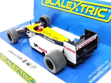 Scalextric C4318 Williams FW11 1986 British Grand Prix 1/32 Slot Car