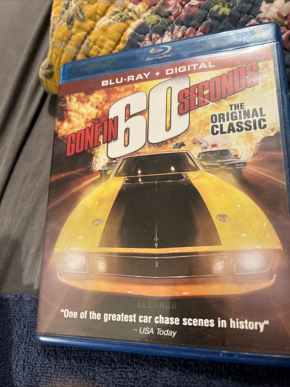 Gone in 60 Seconds (1974) - Blu-ray, Used, Classic, Out of Print, Rare!