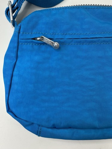 Kipling kleine hell leuchtend blaue Farbe Crossbody Umhängetasche Taschen - Bild 7 von 20